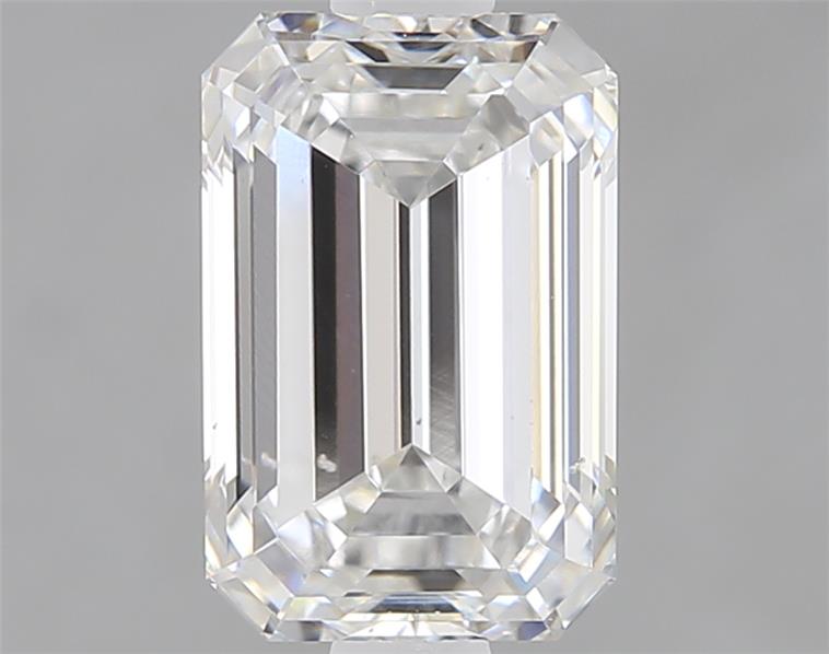 1.51ct Emerald Cut Lab-Grown Diamond, E/VS2, 7.96x5.24x3.56mm
