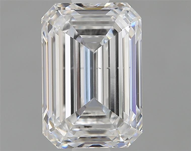 1.54ct Emerald Cut Lab-Grown Diamond, 7.74x5.32x3.50 mm, E/VS2
