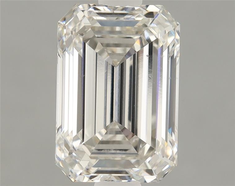 1.55ct lab-grown emerald diamond, F color, VS2 clarity, 7.78mm ID