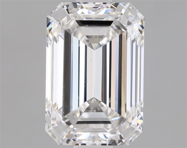 1.57ct Emerald Cut Lab-Grown Diamond, E/VS1, 7.87mm x 5.38mm x 3.70mm