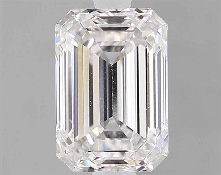 1.57ct Emerald Cut Lab-Grown Diamond, E/VS1, 7.80mm x 5.37mm x 3.63mm