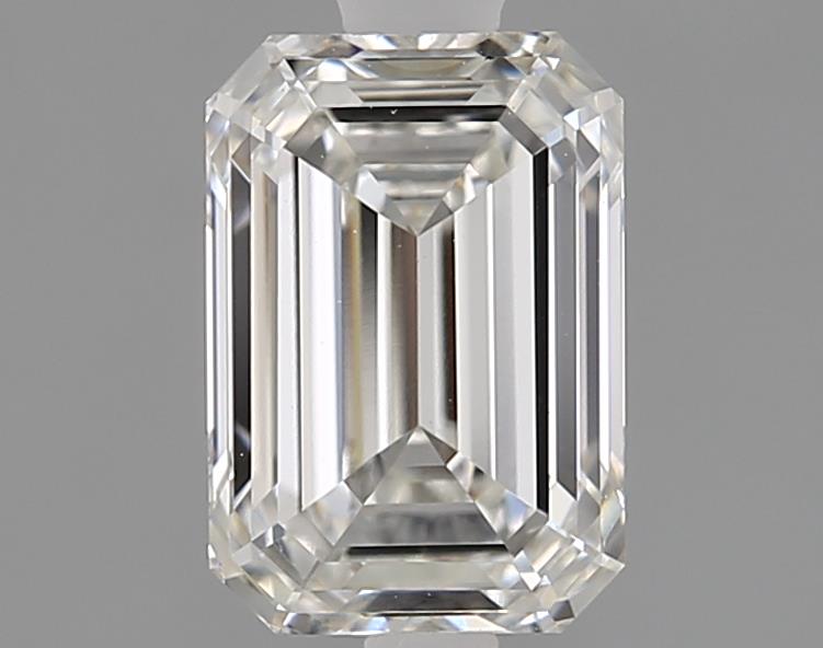 1.57ct lab-grown emerald diamond, F color, VS1 clarity, 7.89mm ID