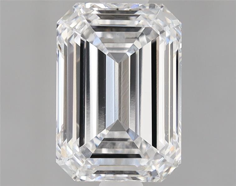 1.58ct Emerald Cut Lab-Grown Diamond, E/VS1, 7.83mm x 5.46mm x 3.59mm