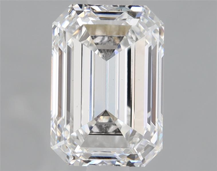 1.58ct Emerald Cut Lab-Grown Diamond, E Color, VS1 Clarity
