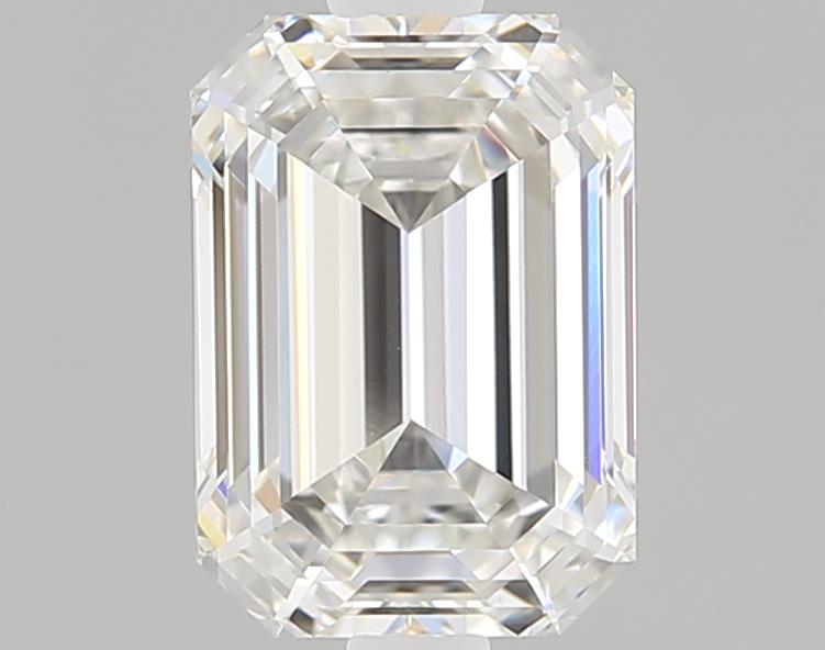 1.58ct Emerald Cut Lab-Grown Diamond, F/VVS2, 7.70mm x 5.47mm x 3.75mm