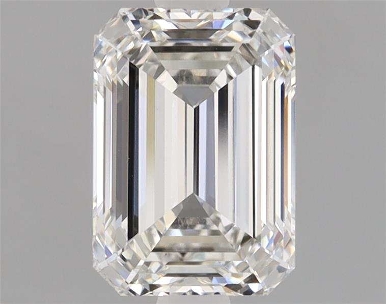1.58ct Emerald Cut Lab-Grown Diamond, F/VS1, 7.80mm x 5.48mm x 3.58mm