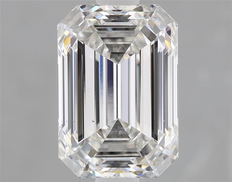1.59ct Emerald Cut Lab-Grown Diamond, E Color, VS2 Clarity