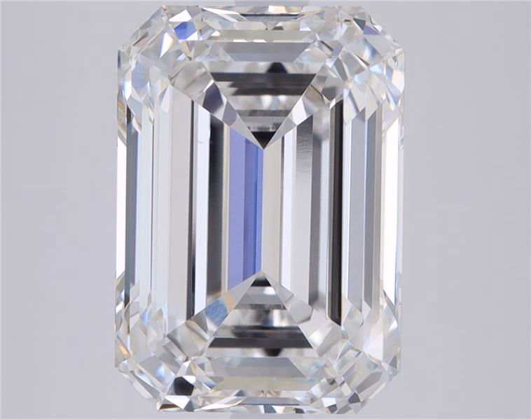 1.59ct lab-grown emerald diamond, F color, VVS2 clarity, 7.83x5.49x3.79mm
