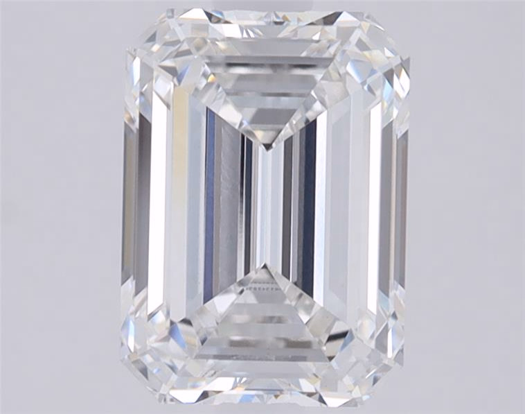 1.6ct lab-grown emerald diamond, E/VVS2, 7.95mm x 5.60mm x 3.71mm