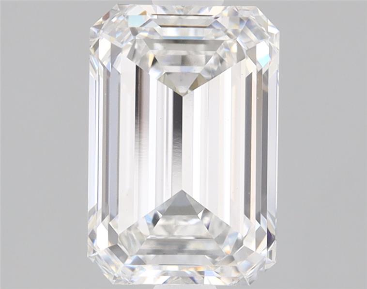 1.6ct Emerald Cut Lab-Grown Diamond, 7.92mm x 5.30mm x 3.49mm