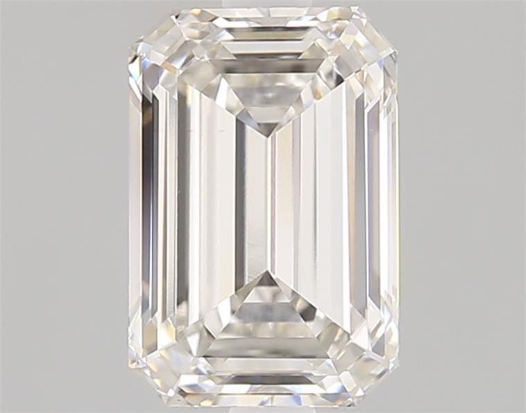 1.61ct Emerald Cut Lab-Grown Diamond, H/VVS2, 8.16mm x 5.50mm x 3.55mm