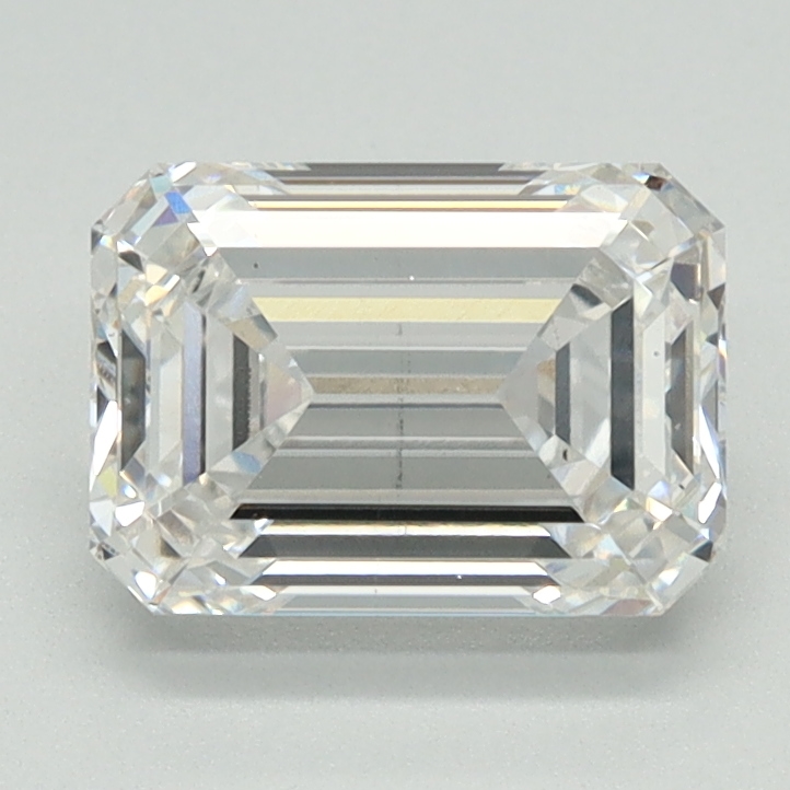 1.62ct Emerald Cut Lab-Grown Diamond, F/VS2, 7.72mm ID
