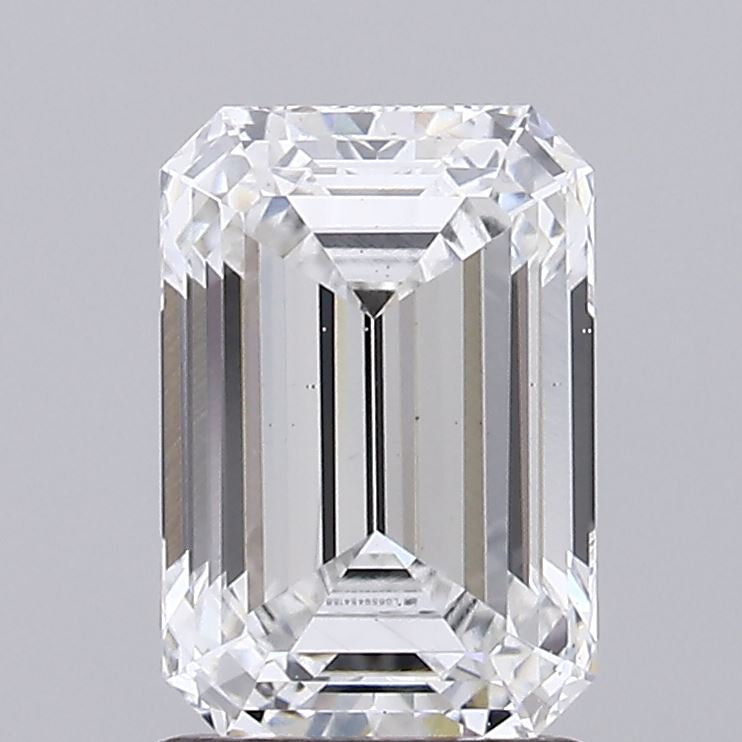 1.63ct Emerald Cut Lab-Grown Diamond, D/VS1, 8.01mm ID