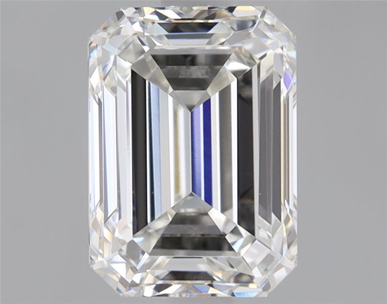 1.68ct Emerald Cut Lab-Grown Diamond, G Color, VVS2 Clarity
