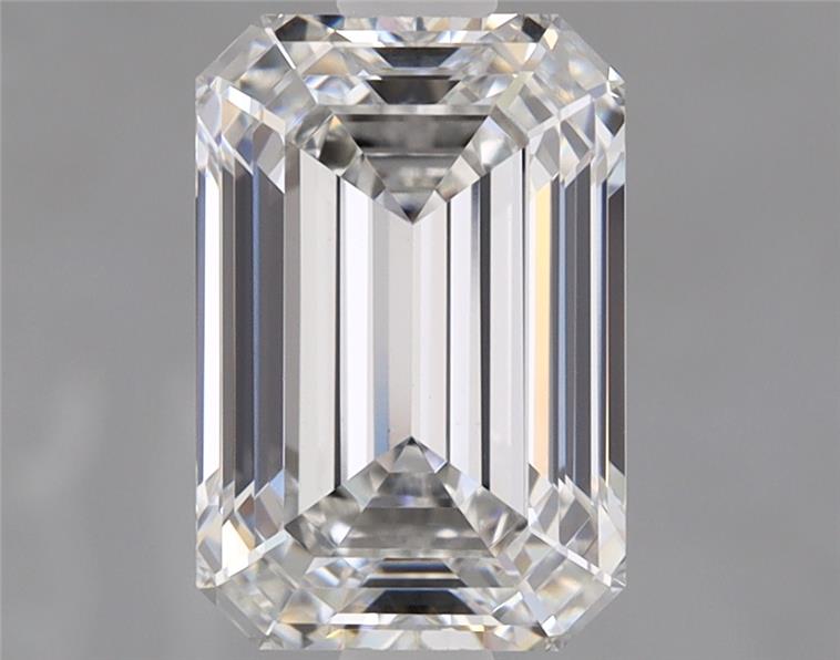 1.76ct Emerald Cut Lab-Grown Diamond, F/VVS2, 8.23mm ID