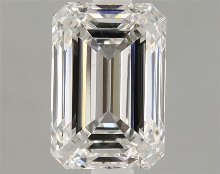 1.77ct lab-grown Emerald diamond, F/VS1, IGI certified, 8.12mm ID