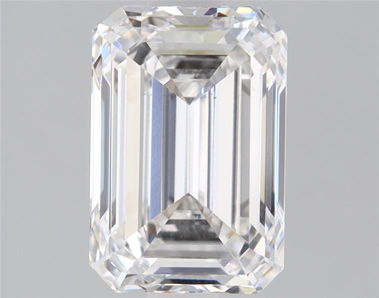1.77ct Emerald Cut Lab-Grown Diamond, F/VS1, 8.17mm
