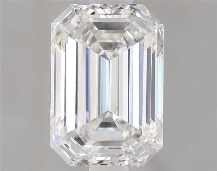 1.79ct Emerald Cut Lab-Grown Diamond, E Color, VVS2 Clarity