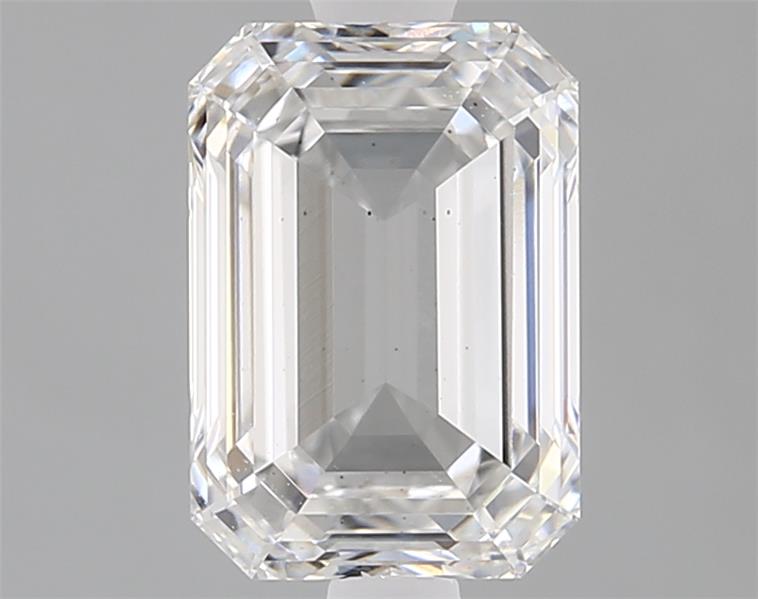 1.79ct Emerald Cut Lab-Grown Diamond, E/VS2, 8.17x5.72x3.52mm