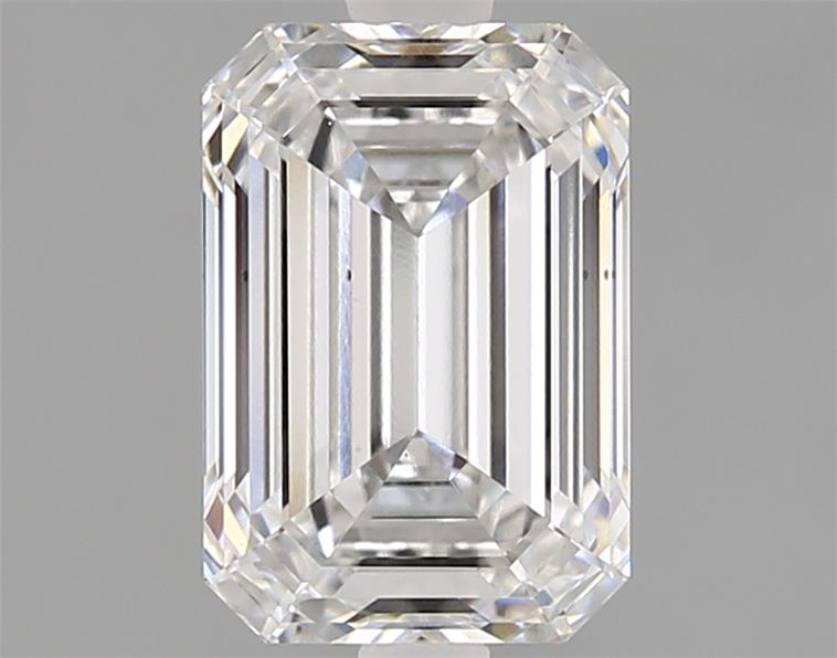 1.8ct Emerald Cut Lab-Grown Diamond, E/VS2, 8.17mm x 5.62mm x 3.78mm