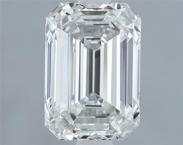1.8ct Emerald Cut Lab-Grown Diamond, F/VVS2, 8.16x5.68x3.84mm