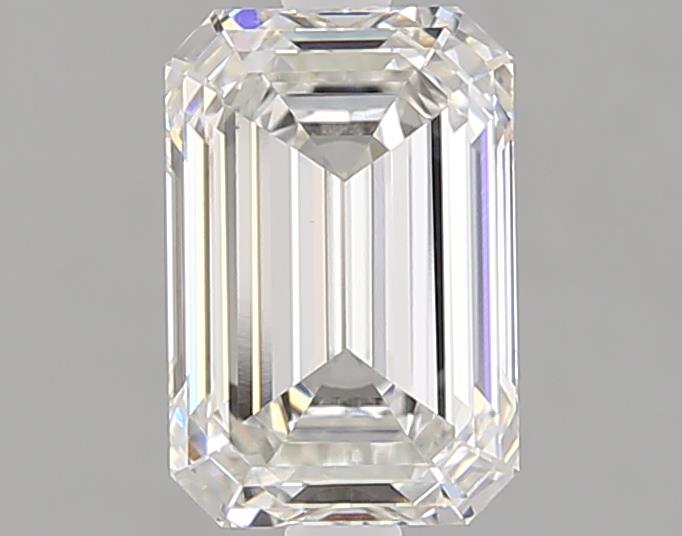 1.81ct lab-grown emerald diamond, F color, VS1 clarity, 8.32x5.60x3.68mm