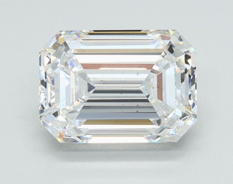 1.87ct Emerald Cut Lab-Grown Diamond, E color, SI1 clarity, 8.09 X 5.82 X 4.03 mm