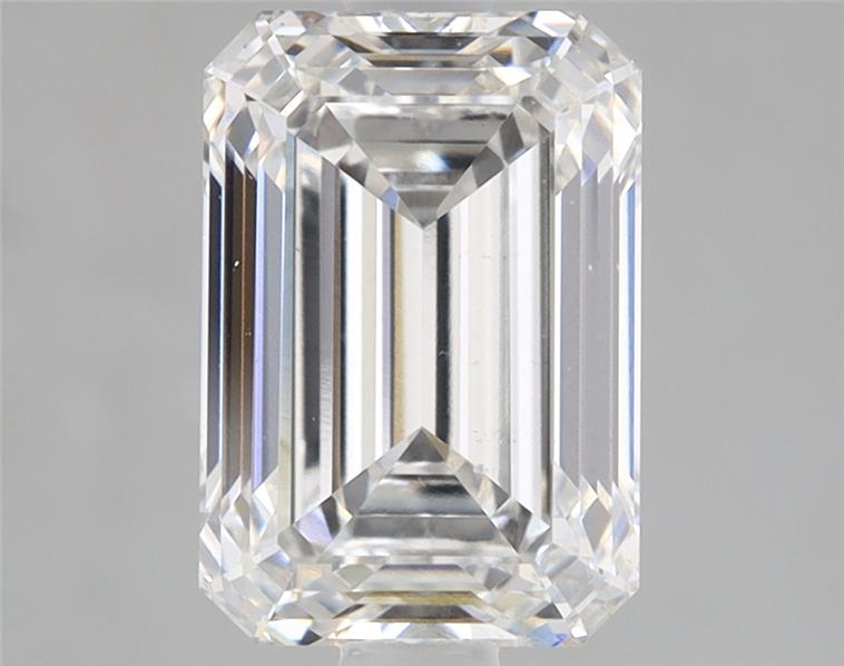2.02ct Emerald Cut Lab-Grown Diamond, F/VS1, 8.42mm