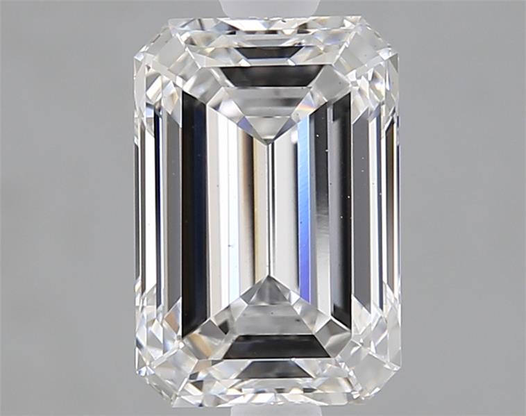 2.07ct Emerald Cut Lab-Grown Diamond, D/VS1, 8.64mm ID