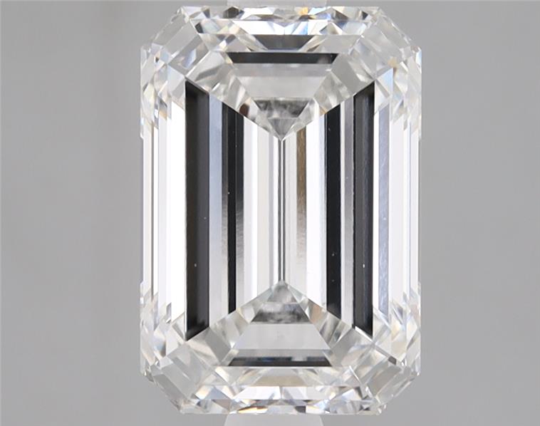 2.07ct Emerald Cut Lab-Grown Diamond, F/VVS2, 8.71mm ID
