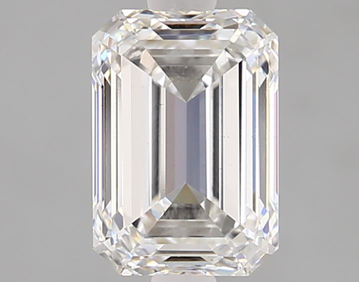 2.07ct lab-grown emerald diamond, F color, VS1 clarity, 8.40mm ID