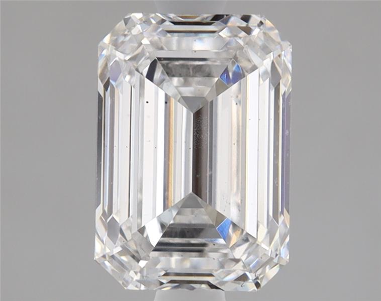 2.08ct lab-grown emerald diamond, E color, VS2 clarity, 8.39mm ID