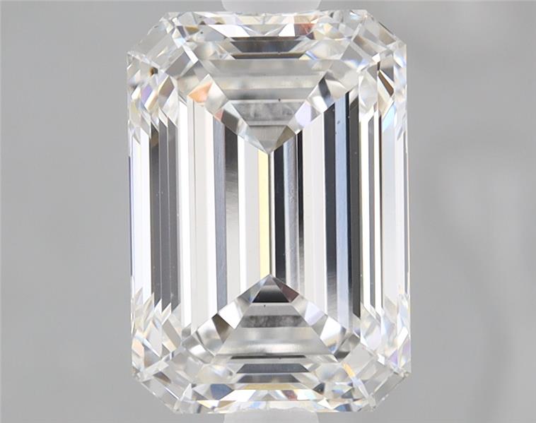 2.08ct lab-grown emerald diamond, F color, VS1 clarity, IGI cert #656478682