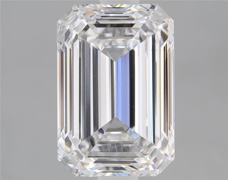 2.09ct Emerald Cut Lab-Grown Diamond, D/VS1, 8.76mm x 5.96mm x 3.83mm