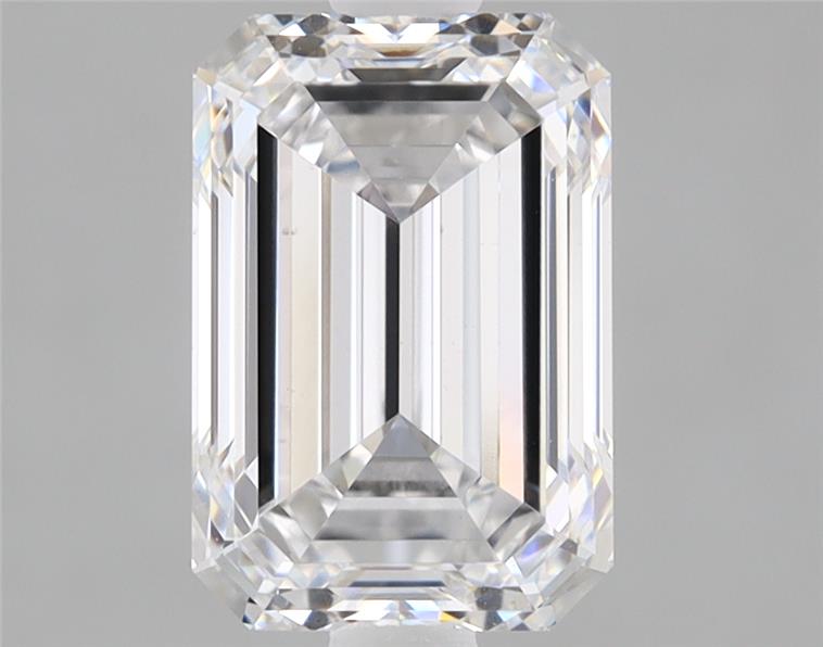 2.09ct Emerald Cut Lab-Grown Diamond, D/VS1, 8.58mm