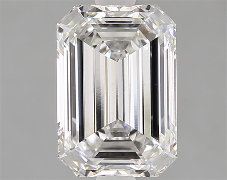 2.09ct Emerald Cut Lab-Grown Diamond, F/VS1, 8.81mm