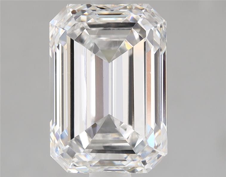2.1ct Emerald Cut Lab-Grown Diamond, 8.51mm x 5.87mm x 3.94mm