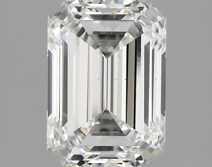 2.1ct Emerald Cut Lab-Grown Diamond, F/VS2, 8.67mm x 6.13mm x 4.05mm