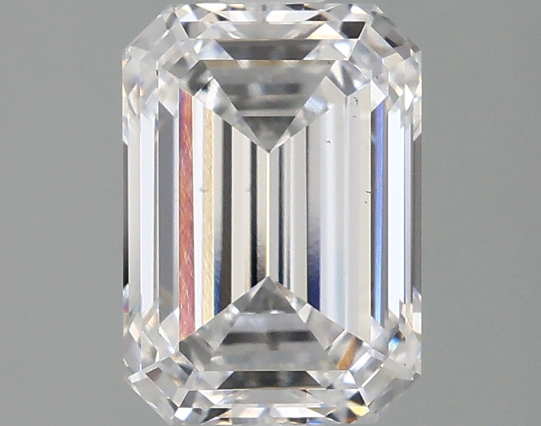 Lab-grown 2.43ct Emerald cut diamond, D/VS2, 8.99mm ID