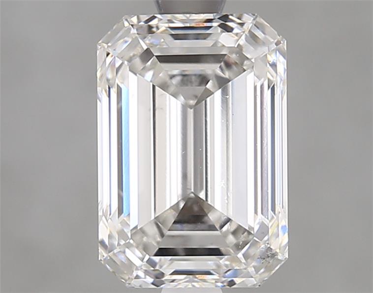 2.55ct lab-grown emerald diamond, F color, VS2 clarity, 9.19mm ID