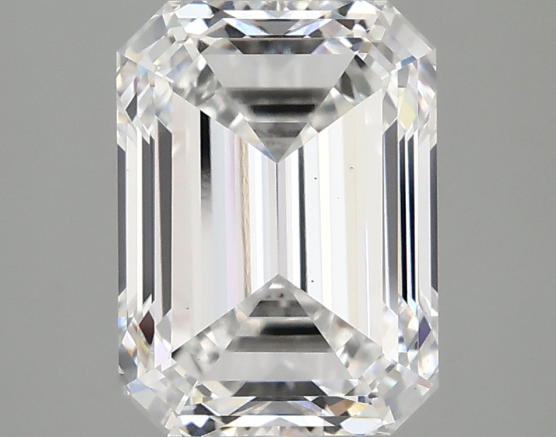 2.88ct Emerald Cut Lab-Grown Diamond, D/VS1, 9.19mm ID