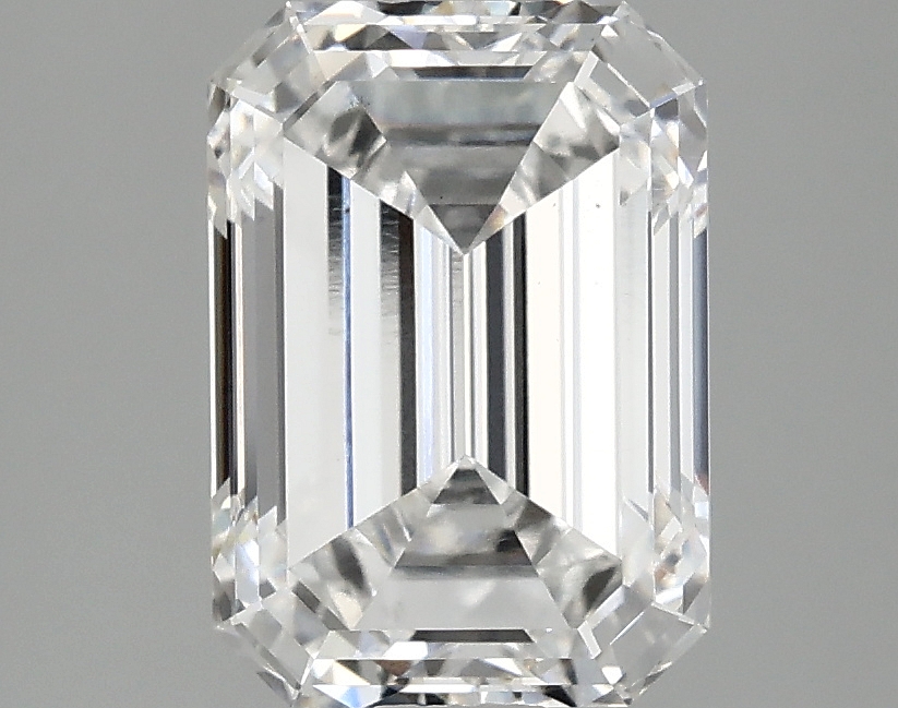 2.91ct Emerald Cut Lab-Grown Diamond, E/VS2, 9.60mm ID
