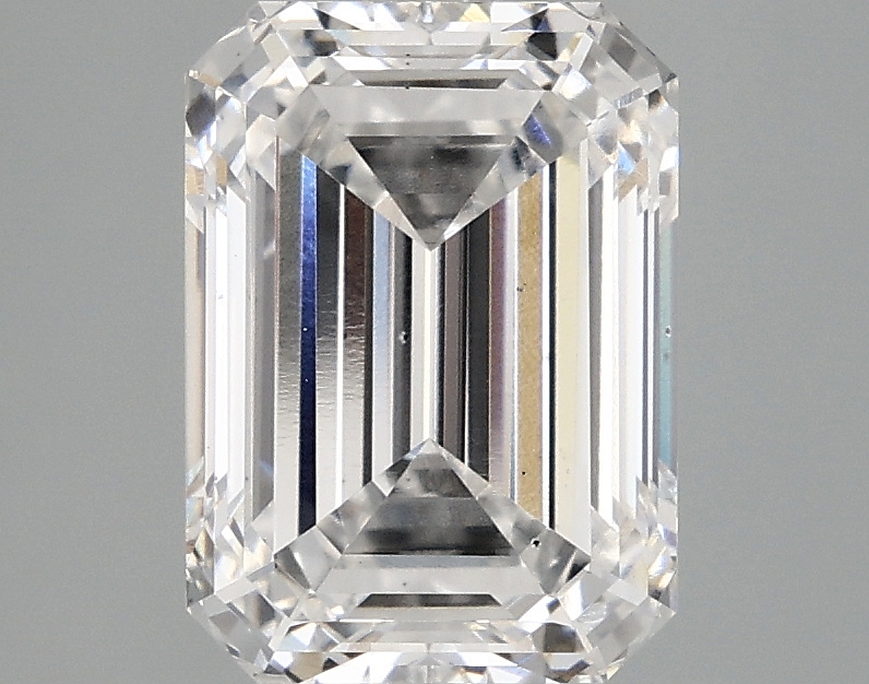 3.1ct Emerald Cut Lab-Grown Diamond, E/VS2, 9.78mm ID