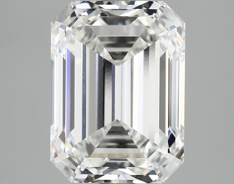 3.12ct Emerald Cut Lab-Grown Diamond, E Color, VVS2 Clarity