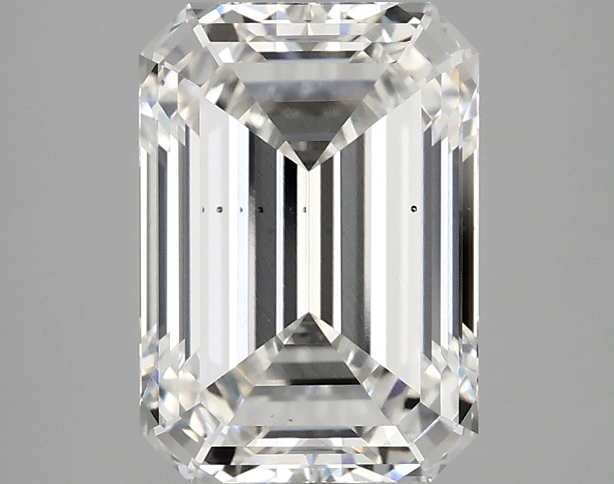 3.51ct lab-grown emerald diamond, F color, VS2 clarity, IGI certified