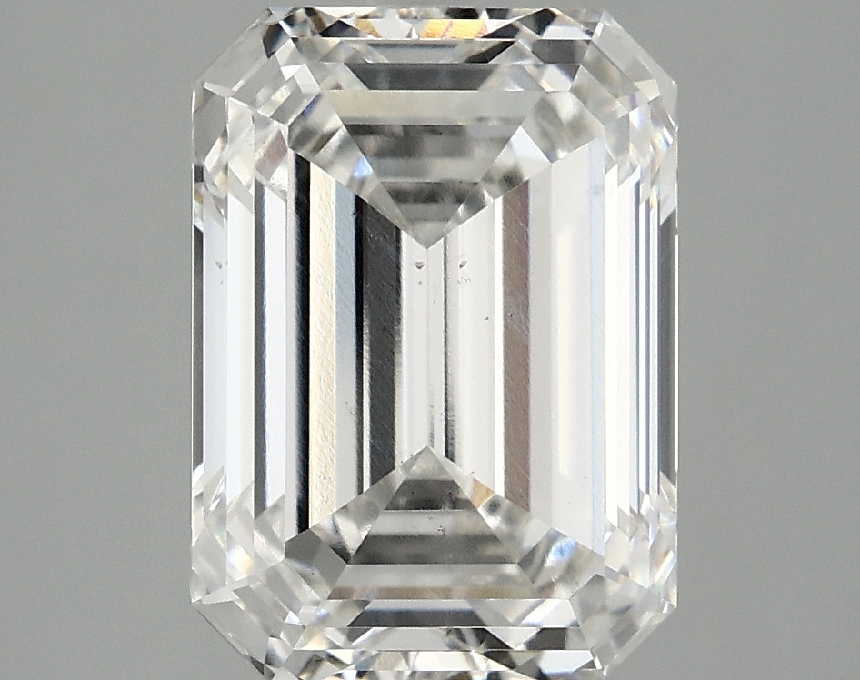 3.51ct Emerald Cut Lab Diamond, F/VS2, 10.12x7.27x4.86mm