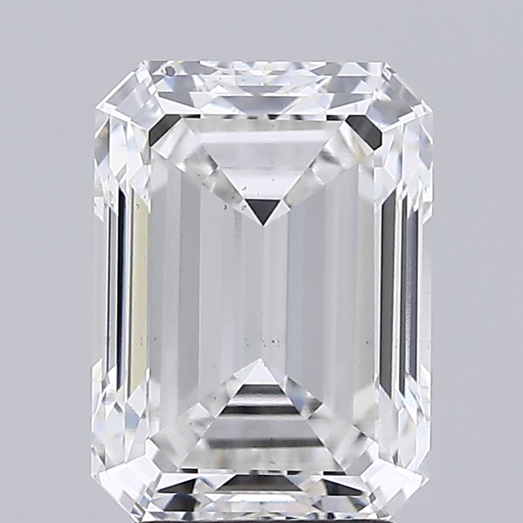 3.71ct Emerald Cut Lab Diamond F/SI1, 10.03mm ID