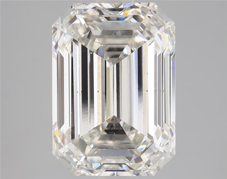 4.07ct Emerald Cut Lab-Grown Diamond, H/VS2, 10.57mm x 7.52mm x 5.05mm