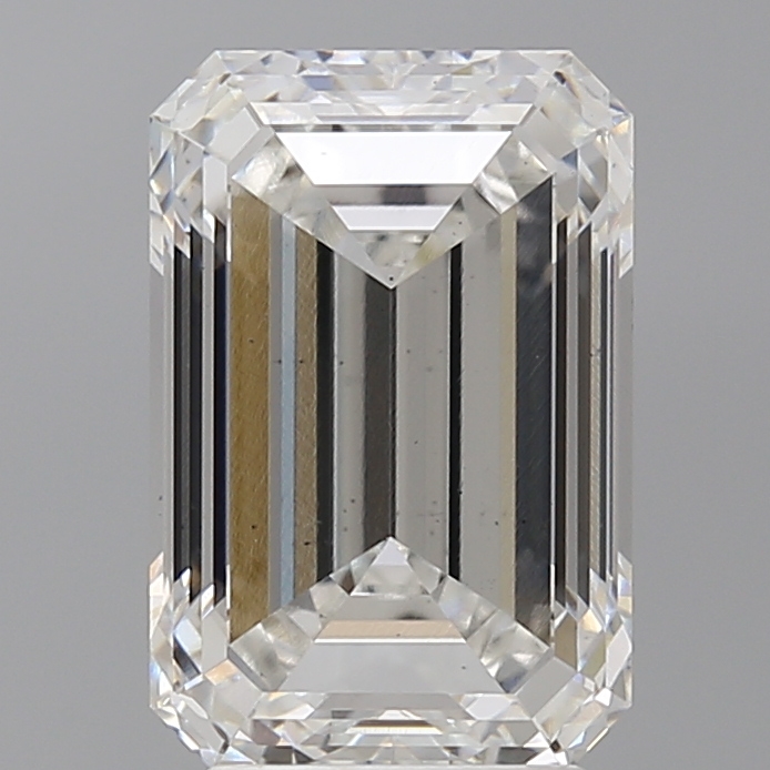 4.1ct Emerald Cut Lab-Grown Diamond, E Color, VS2 Clarity