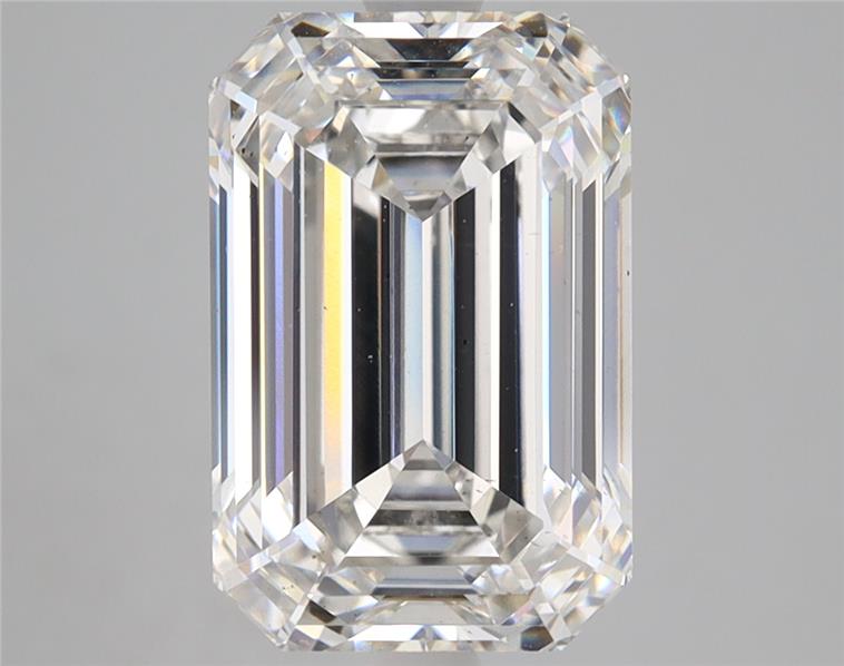 4.42ct Emerald Cut Lab-Grown Diamond, H/VS2, 11.42mm x 7.53mm x 5.01mm